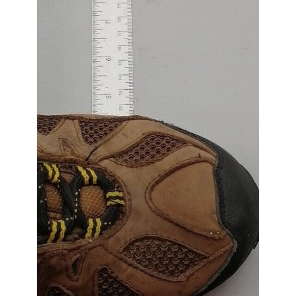 Carolina 4x4 Mens Hiking Boots Brown Leather‎ Waterproof Mid Top Athletic Shoe 6 main image 3